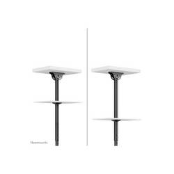 Neomounts CL35-440BL16L TV stropní držák 94,0 cm (37) - 177,8 cm (70) stropní držák, nastavitelná výška, nakláněcí, naklápěcí
