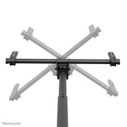 Neomounts CL35-440BL16L TV stropní držák 94,0 cm (37) - 177,8 cm (70) stropní držák, nastavitelná výška, nakláněcí, naklápěcí