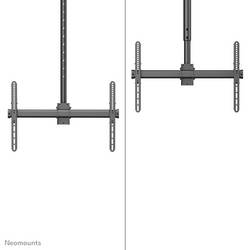 Neomounts CL35-440BL16L TV stropní držák 94,0 cm (37) - 177,8 cm (70) stropní držák, nastavitelná výška, nakláněcí, naklápěcí