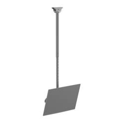 Neomounts CL35-440BL16L TV stropní držák 94,0 cm (37) - 177,8 cm (70) stropní držák, nastavitelná výška, nakláněcí, naklápěcí