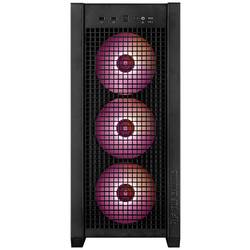 Asus TUF Gaming GT302 ARGB midi tower PC skříň černá 4 předinstalované ventilátory, integrované osvětlení, prachový filtr, boční okno
