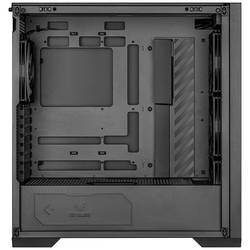 Asus TUF Gaming GT302 ARGB midi tower PC skříň černá 4 předinstalované ventilátory, integrované osvětlení, prachový filtr, boční okno