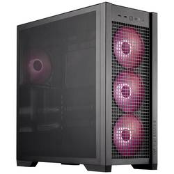 Asus TUF Gaming GT302 ARGB midi tower PC skříň černá 4 předinstalované ventilátory, integrované osvětlení, prachový filtr, boční okno