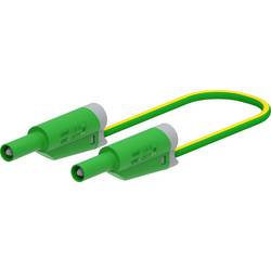 Electro PJP 2711-IEC-CD1-100V měřicí kabel banánková zástrčka 4 mm 1 m zelená 1 ks