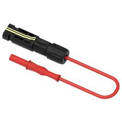 Electro PJP PVM2317-CD1-100R měřicí kabel 1 m červená, černá 1 ks
