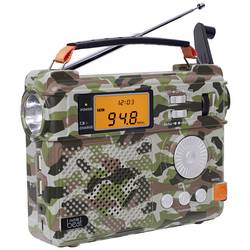 Silva Schneider SOS 223 BT 243019 Nouzové rádio, FM, AM, KV (AM), nouzové rádio, AUX, KV, FM, SV, USB, Ruční klika, Lampa na čtení, s akumulátorem