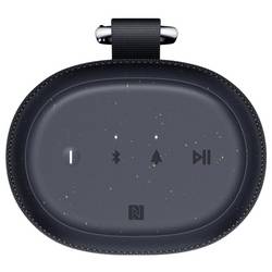 Ultimate Ears Everboom Bluetooth® reproduktor Vodotěsný, prachotěsný, odolná vůči stříkající vodě, přenosné černá
