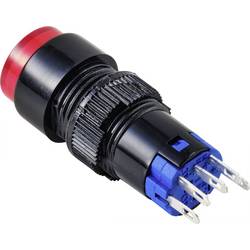 TRU COMPONENTS LAS2Y-11Z/R/12V, TC-9428072 tlačítkový spínač, 12 mm, 250 V, 3 A, 1 ks