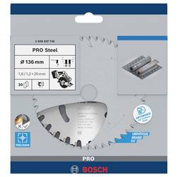 Bosch Accessories Bosch Power Tools 2608837746 pilový kotouč 136 x 20 mm Počet zubů (na palec): 30 1 ks