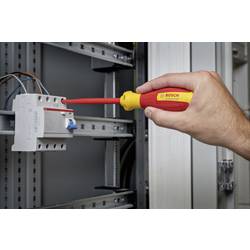 Bosch Professional VDE-Schraubendreher SL/PZ 2x125 1600A02ND7 VDE křížový šroubovák PZ 2 Délka dříku: 125 mm DIN EN 60900