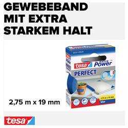 tesa PERFECT 56341-00029-03 páska se skelným vláknem tesa® Extra Power modrá (d x š) 2.75 m x 19 mm 1 ks