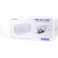 LogiLink LogiLink Kabelbox - Kabelmanagement-Box - weiß KAB0063 krabice na kabely 133.5 x 407 x 157 plast bílá 1 ks