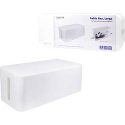 LogiLink LogiLink Kabelbox - Kabelmanagement-Box - weiß KAB0063 krabice na kabely 133.5 x 407 x 157 plast bílá 1 ks