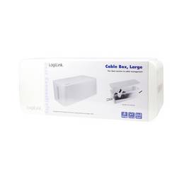 LogiLink LogiLink Kabelbox - Kabelmanagement-Box - weiß KAB0063 krabice na kabely 133.5 x 407 x 157 plast bílá 1 ks