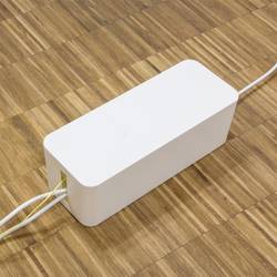 LogiLink LogiLink Kabelbox - Kabelmanagement-Box - weiß KAB0063 krabice na kabely 133.5 x 407 x 157 plast bílá 1 ks