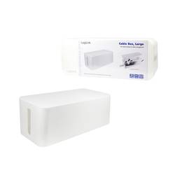 LogiLink LogiLink Kabelbox - Kabelmanagement-Box - weiß KAB0063 krabice na kabely 133.5 x 407 x 157 plast bílá 1 ks