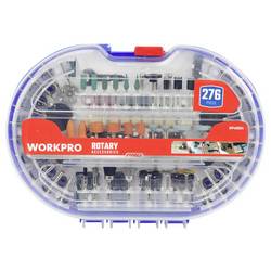 WorkPro WP409014 276-dílná řezací, brusná a lešticí sada 1 sada