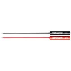 BERNSTEIN Tools for Electronics 2-265-VE měřící hrot 2-265-VE zásuvka 4 mm CAT I červená, černá 2 ks