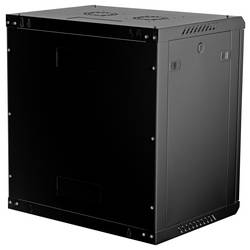 Roline 19 nástěnná rozváděcí skříň (š x v x h) 600 x 645 x 450 mm 12 U černá
