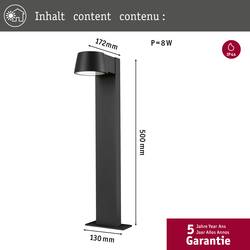 Paulmann 94454 Capea venkovní stojací LED lampa LED pevně vestavěné LED 6 W šedá