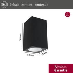 Paulmann Flame 94327 venkovní nástěnné LED osvětlení LED LED 3.8 W antracitová