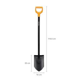 Fiskars 1066716 rýč Pracovní šířka 180 mm rukojeť D