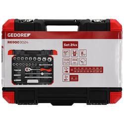 Gedore RED R69003024 sada nástrčných klíčů, metrický, 1/2 , 24dílná, 3300055