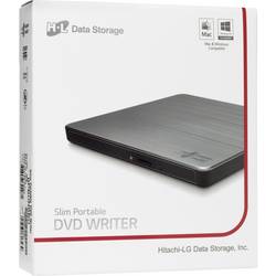 HL Data Storage GP60 externí DVD vypalovačka Retail USB 2.0 stříbrná