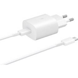 Samsung EP-TA800XWEGWW USB nabíječka, Rychlonabíječka, 1x USB-C®, 25 W, Dodávka energie, Power Delivery 3.0, bílá
