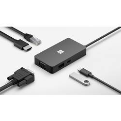 Microsoft dokovací stanice pro notebook Surface USB-C Travel Hub COMM Vhodné pro značky (dokovací stanice pro notebook): Microsoft