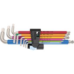 Wera 3950/9 Hex-Plus Multicolour Imperial Stainless 1 inbus sada klíčů 5/64 palec, 3/32 palec, 1/8 palec, 5/32 palec, 3/16 palec, 7/32 palec, 1/4 palec, 5/16