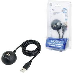 LogiLink USB kabel USB 2.0 USB-A zásuvka, USB-A zástrčka 1.50 m vícebarevná CU0013B