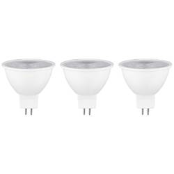 Paulmann 28913 LED Energetická třída (EEK2021) G (A - G) GU5.3 žárovka 6 W teplá bílá (Ø x v) 50 mm x 48 mm 3 ks