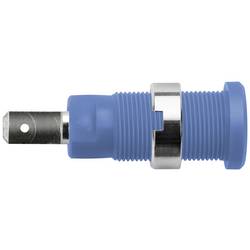 Schützinger bezpečnostní vestavná zásuvka 4 mm Ø pin: 2 mm modrá 1 ks Piece