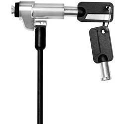 LogiLink kabelový zámek pro notebooky, kódový zámek s klíčem vč. 2 klíčů 15 mm NBS013