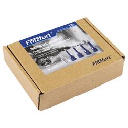 FRITZFURT 1191-3142 sada diamantových vrtáků 5dílná 6 mm, 8 mm, 10 mm, 12 mm Celková délka 140 mm 1 sada