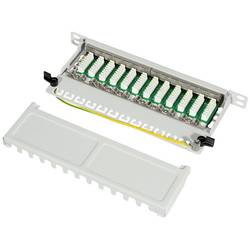 LogiLink NP0065 12 portů patch panel 254 mm (10) CAT 6A 0.5 U