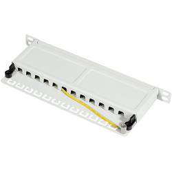 LogiLink NP0065 12 portů patch panel 254 mm (10) CAT 6A 0.5 U