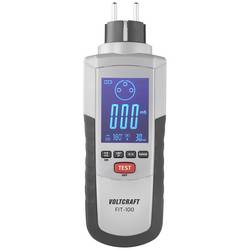 VOLTCRAFT FIT-100 instalační tester, VC-12321015, DE provedení s SCHUKO zástrčkou (fáze vpravo), správná funkce jen při otočení