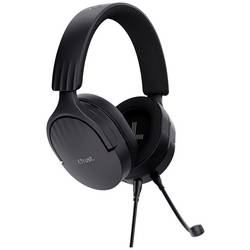 Trust GXT 489 Fayzo Headset uzavřená (Over Ear) kabelová stereo černá Redukce šumu mikrofonu otočná sluchátka, regulace hlasitosti, Vypnutí zvuku mikrofonu,
