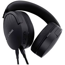 Trust GXT 489 Fayzo Headset uzavřená (Over Ear) kabelová stereo černá Redukce šumu mikrofonu otočná sluchátka, regulace hlasitosti, Vypnutí zvuku mikrofonu,