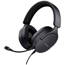 Trust GXT 489 Fayzo Headset uzavřená (Over Ear) kabelová stereo černá Redukce šumu mikrofonu otočná sluchátka, regulace hlasitosti, Vypnutí zvuku mikrofonu,