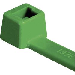 HellermannTyton 116-05415, T80L-N66-GN-C1, stahovací pásky, 4.60 mm, 390 mm, zelená, 100 ks