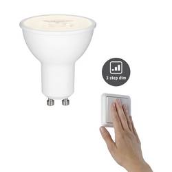 Paulmann 28577 LED Energetická třída (EEK2021) G (A - G) GU10 6.5 W teplá bílá (Ø x v) 51 mm x 56 mm stmívatelná 1 ks