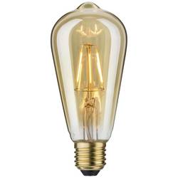 Paulmann 28407 LED E27 válcový tvar 4.4 W zlatá (Ø x v) 64 mm x 145 mm vlákno 1 ks