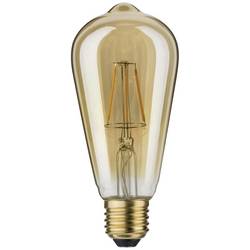 Paulmann 28407 LED E27 válcový tvar 4.4 W zlatá (Ø x v) 64 mm x 145 mm vlákno 1 ks
