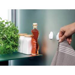 tesa POWERSTRIPS® Lepicí háček Oval bílá Množství: 3 ks
