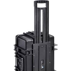 B & W International outdoor.cases Typ 6700 outdoorový kufřík, 51 l, (š x v x h) 610 x 430 x 265 mm, černá, 6700/B/SI