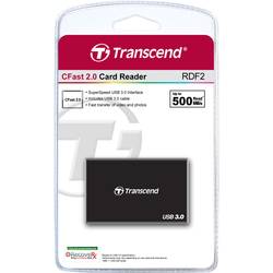 Transcend RDF2 externí čtečka paměťových karet USB 3.1 černá