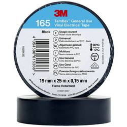 3M Temflex™ 165 165BK6E izolační páska Temflex™ 165 černá (d x š) 25 m x 19 mm 1 ks